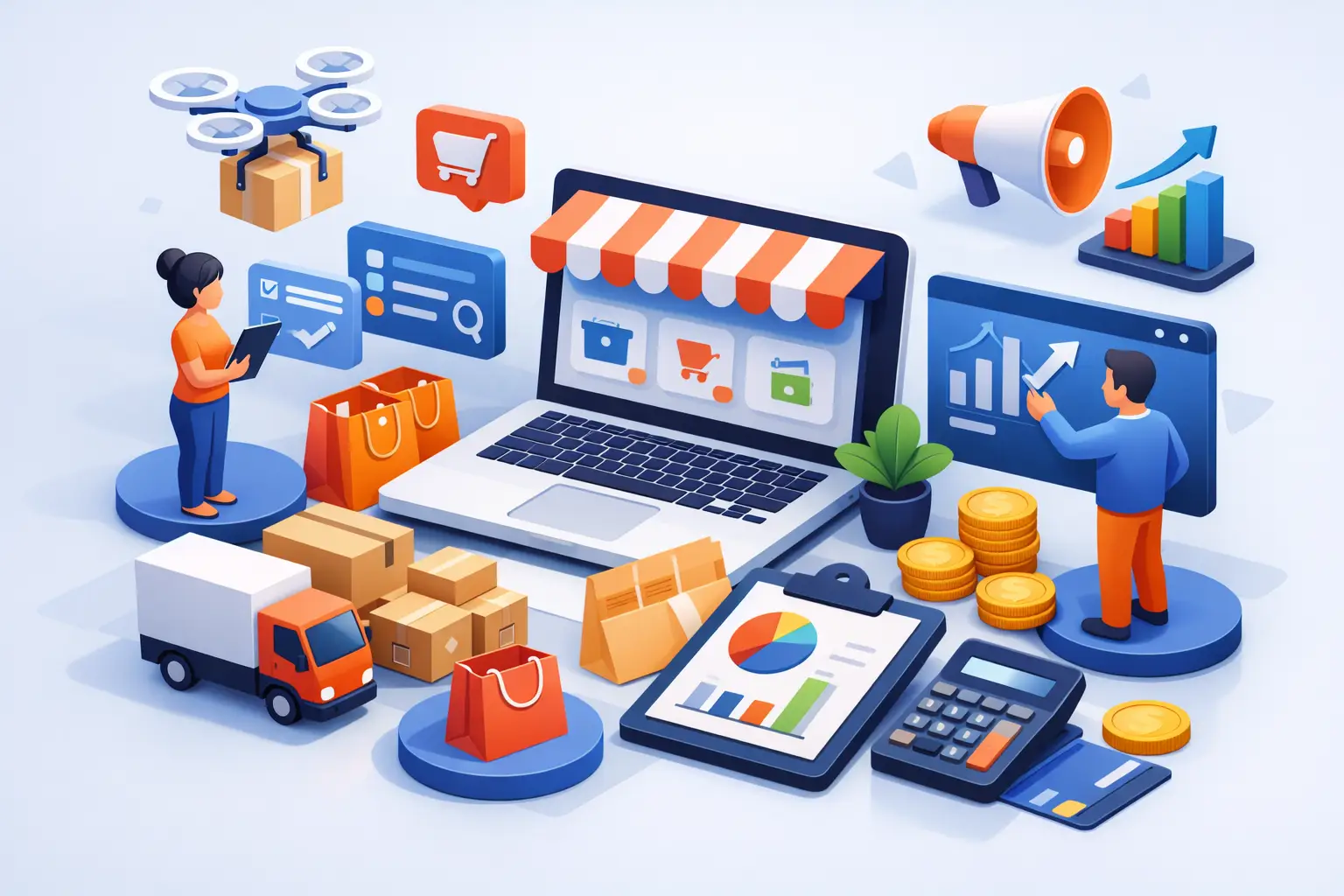 Gestione ecommerce per piccole imprese: cosa conta