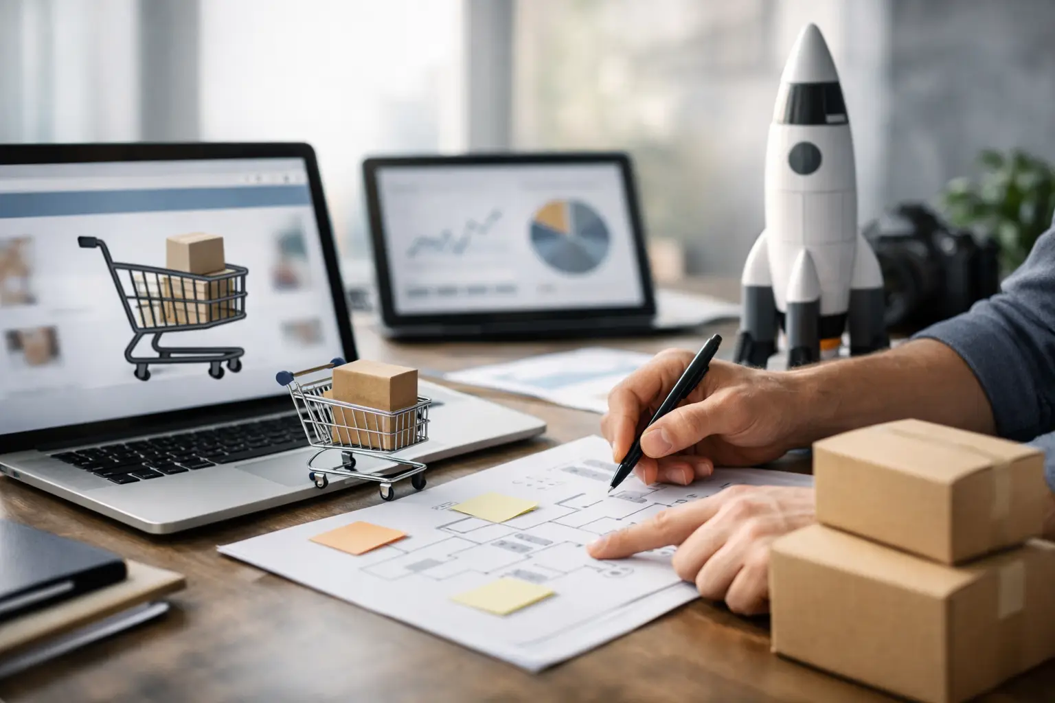 Come pianificare il lancio di un nuovo e-commerce