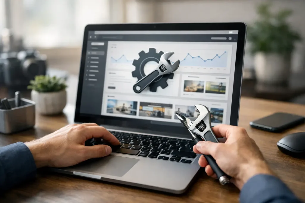 Perché fare manutenzione sito web ogni mese