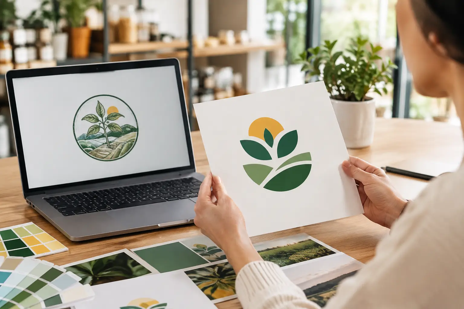 Esempio di restyling brand per azienda locale
